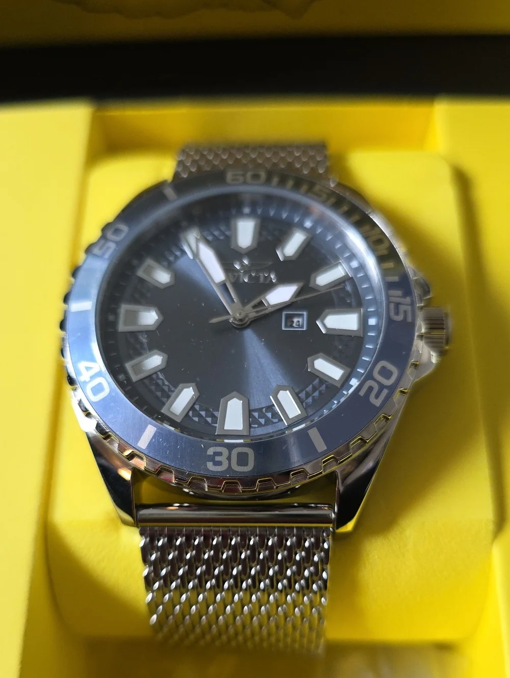 558.  Invicta Pro Diver Velaforge Men's Watch - 46mm. Steel (46901)